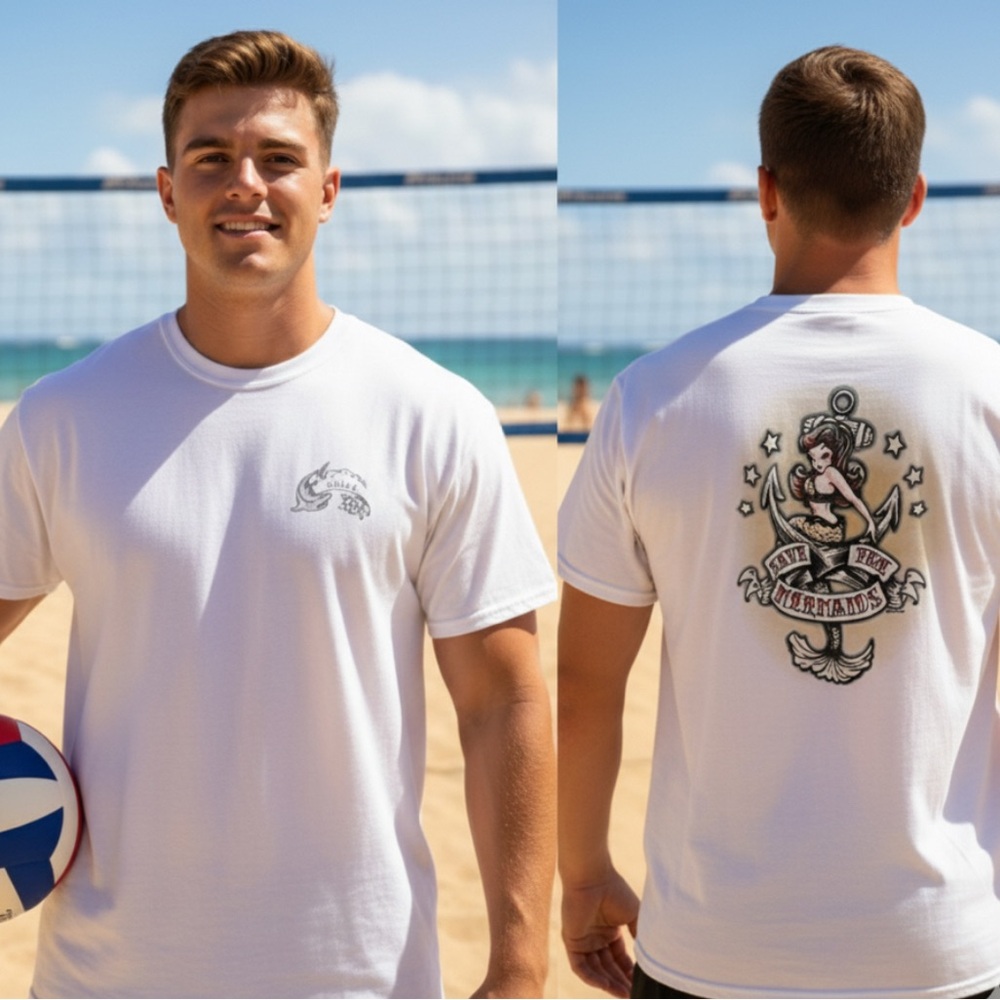 Del Sol Color Change graphic white t-shirt NWT size 3XL